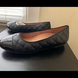 Vionic Ballet Flats, Sparkle Desire, Black, size 9